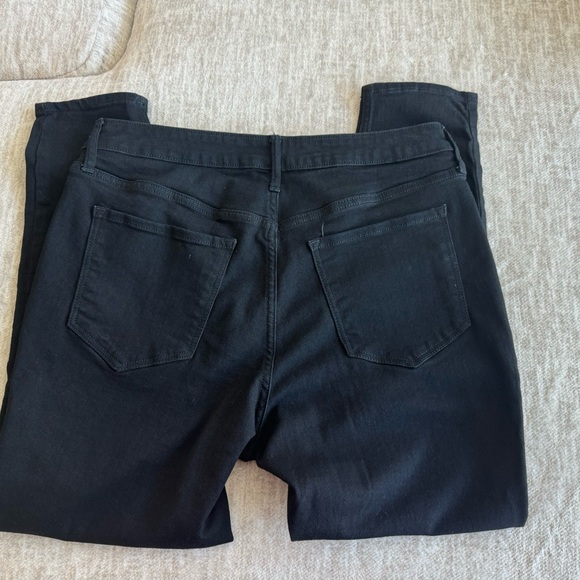 Old Navy Black High Rise Rockstar Super Skinny Jeans Size 14 Short - Picture 4 of 4